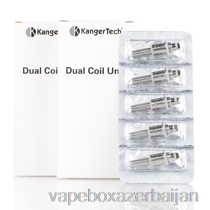 Vape Azerbaijan Kanger Dual Unit Replacement Coils 0.8ohm Coils